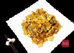 鸡蛋炒凉粉的做法图解11