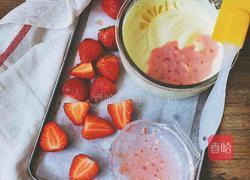 少女十八岁 草莓乳酪慕斯/冰淇淋蛋糕的做法图解6