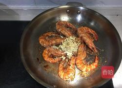 香煎竹节虾的做法图解3