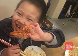 香煎竹节虾的做法图解6