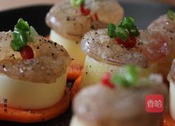 鲜虾玉子蒸的做法图解6