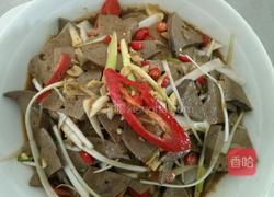 凉拌猪肝的做法图解3