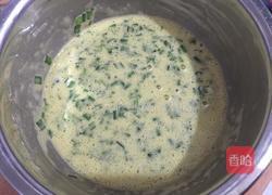 韭菜鸡蛋饼的做法图解4
