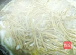 菠菜鸡蛋汤面的做法图解7