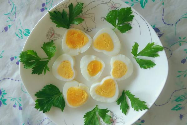 爱心鸡蛋的花样做法