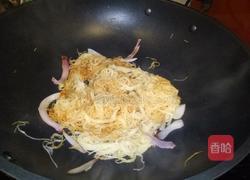 香菇娃娃菜炒银丝面的做法图解9