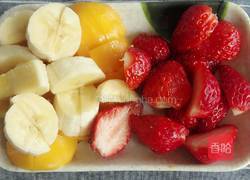 酸奶水果捞的做法图解3