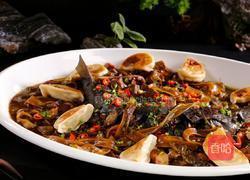 CCTV7食尚大转盘 铁锅炖大鱼的做法图解11