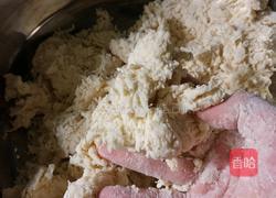 黑加仑双色低粉甜馒头的做法图解4