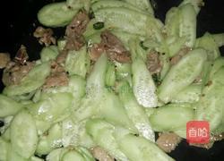 青瓜炒肉片的做法图解7