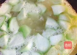 咸蛋丝瓜汤配法棍的做法图解7