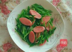 香肠炒香芹的做法图解9