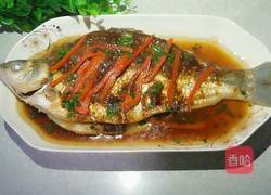黄豆酱蒸鱼的做法图解10
