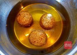 黄金红薯糯米豆沙球的做法图解13