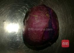 紫薯香蕉红枣蛋糕的做法图解4
