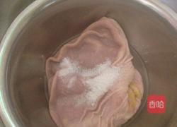 青笋烧肚条的做法图解4