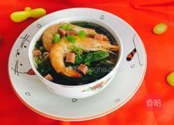 鲜虾蔬菜面的做法图解8