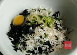 紫菜虾皮饼的做法图解4