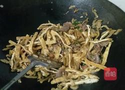 豆干榨菜炒肉的做法图解5