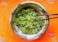 素馅菠菜包子的做法图解4