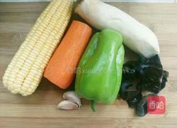 素炒五彩蔬的做法图解1