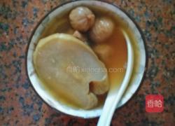 排骨无花果雪梨润肺汤的做法图解3