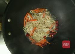 胡萝卜金针菇的做法图解7