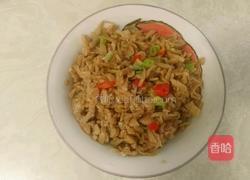炒萝卜干的做法图解4