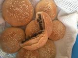 梅干菜和肉松芝麻饼的做法[图]