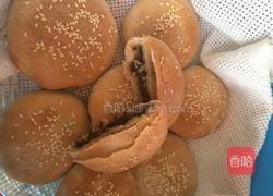 梅干菜和肉松芝麻饼的做法图解20