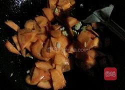 胡萝卜炒豆腐的做法图解5