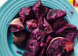 紫薯草莓球的做法图解1