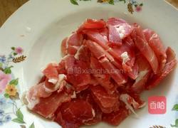 孜然肉片的做法图解2