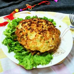 鸡蛋蔬菜米饼（无粉）的做法[图]