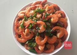 清炒基围虾的做法图解5