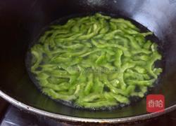 豆豉苦瓜的做法图解4