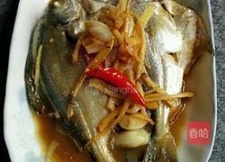 焖白鲳鱼的做法图解8