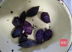 紫薯糯米糕的做法图解5