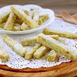 椰蓉烤紅薯條的做法[圖]