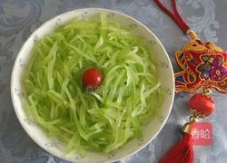凉拌莴笋的做法图解5