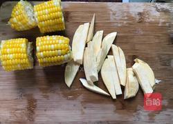 烤玉米地瓜条的做法图解2
