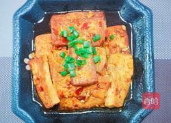豆瓣酱红烧豆腐的做法图解4