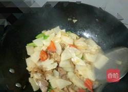 沙果炒肉片的做法图解8