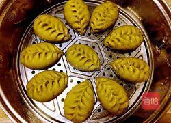 素馅菠菜包子的做法图解22