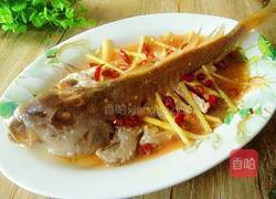 豉油蒸黄鱼的做法图解10
