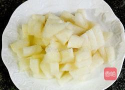 雪梨豆浆的做法图解2