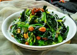 油香炝菠菜