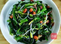 油香炝菠菜的做法图解14