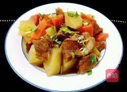 土豆胡萝卜炖牛肉的做法图解9