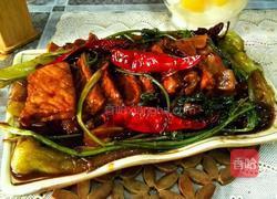 里脊焖尖椒的做法图解10